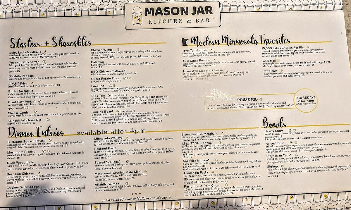 Mason Jar Kitchen & Bar Menu - Image 5